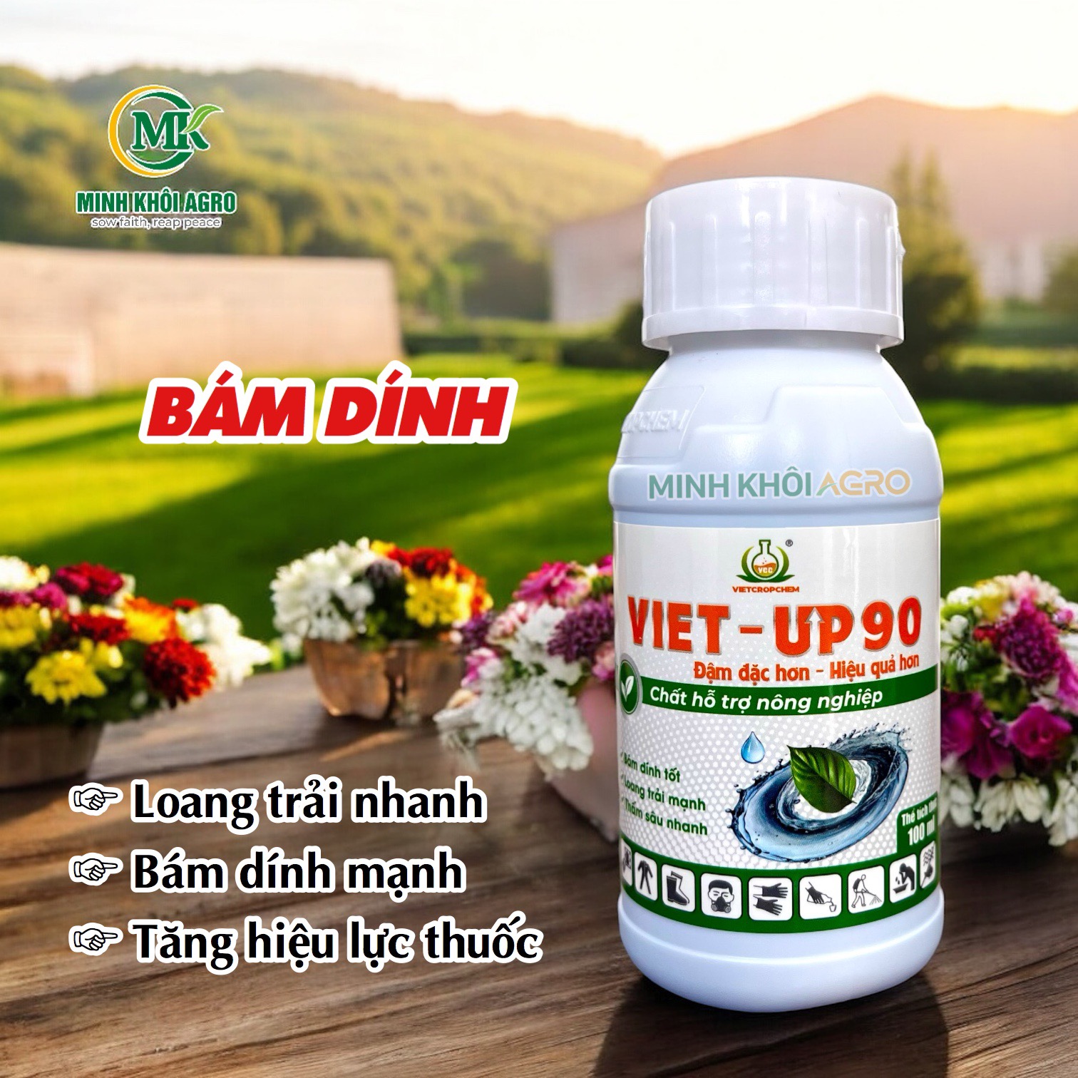 Chất bám dính VIET-UP 90 - Chai 100ml